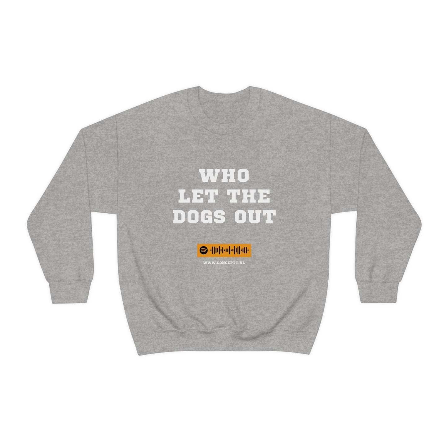 Unisex Music Sweatshirt ** Special Editon ** Full proceeds go to Dog Charity