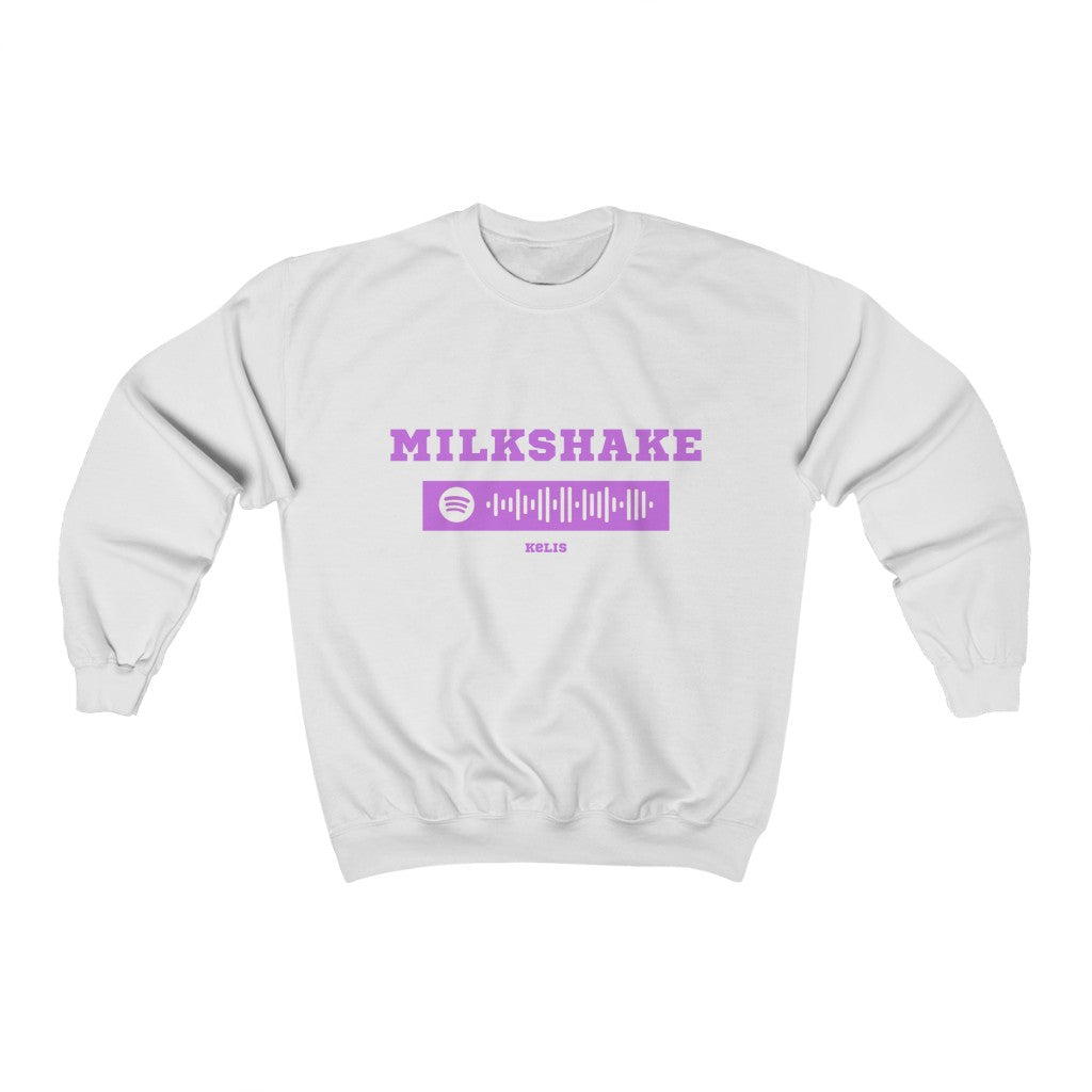 Unisex Music Sweatshirt - Milkshake - My milshake brings all the boys - Kelis