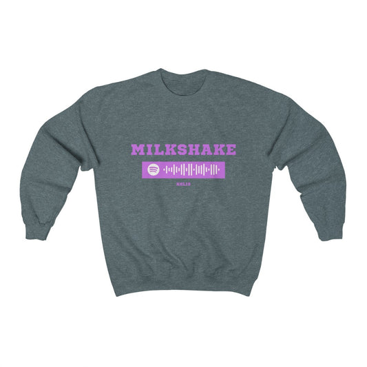 Unisex Music Sweatshirt - Milkshake - My milshake brings all the boys - Kelis