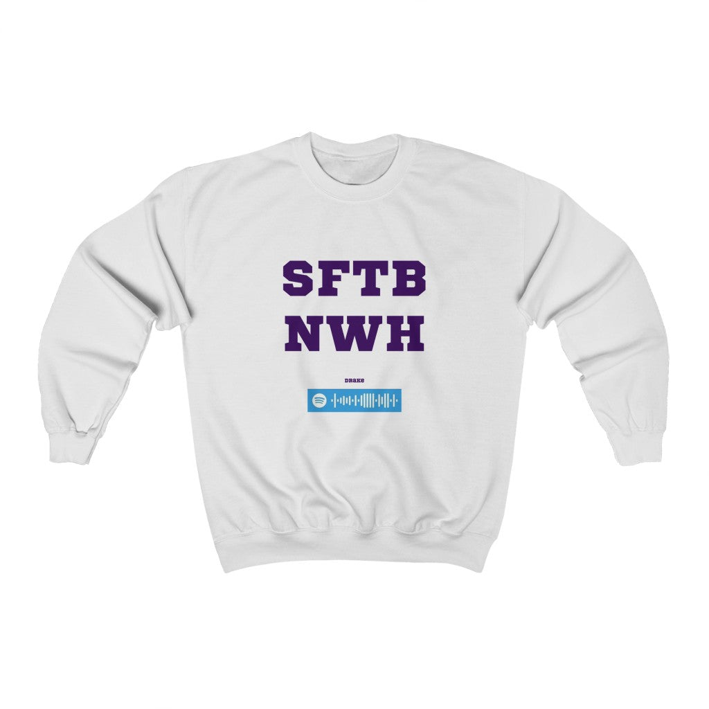 Unisex Music Sweatshirt - Started From The Bottom Now We're Here - Drake