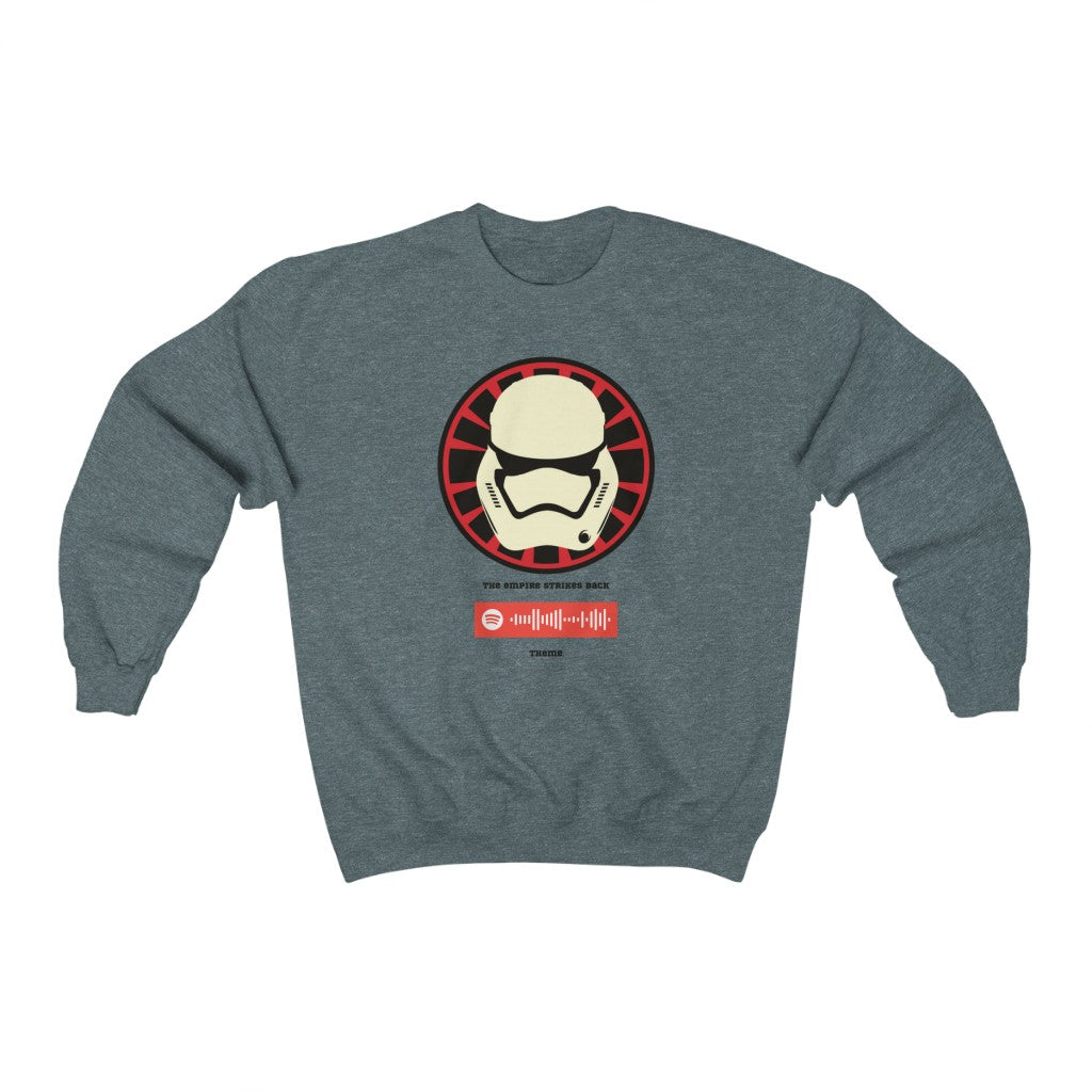 Unisex Music Sweatshirt - Starwars Music  - Main Theme Movie