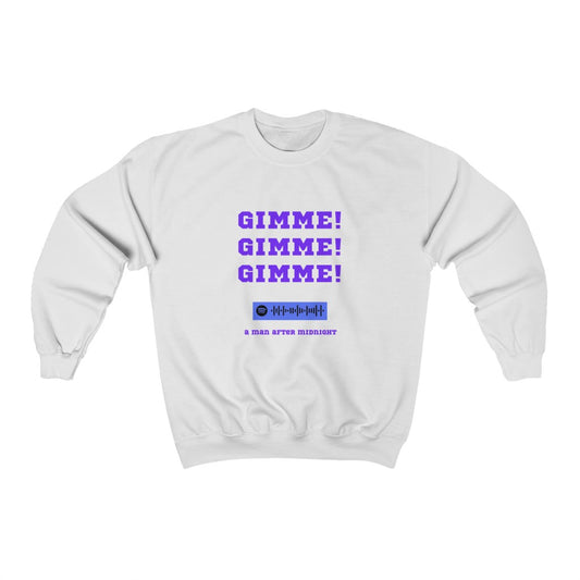 Unisex Music Sweatshirt - Gimme Gimme Gimme a man after midnight - Sgt Slick